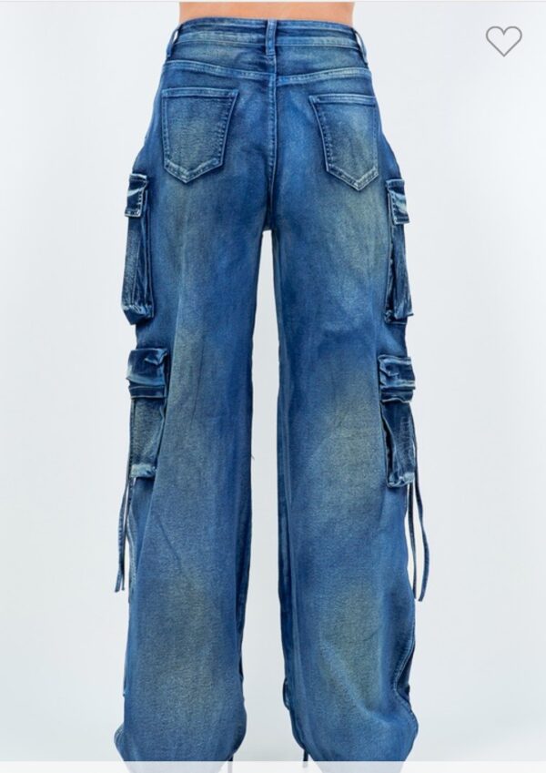 Street Slay Cargo Jeans - Image 2